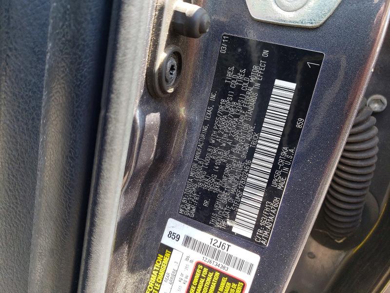 Aukcja sprzedaży 2011 Toyota Tundra, vin: 5TFUM5F17BX024616, numer aukcji: 57929396