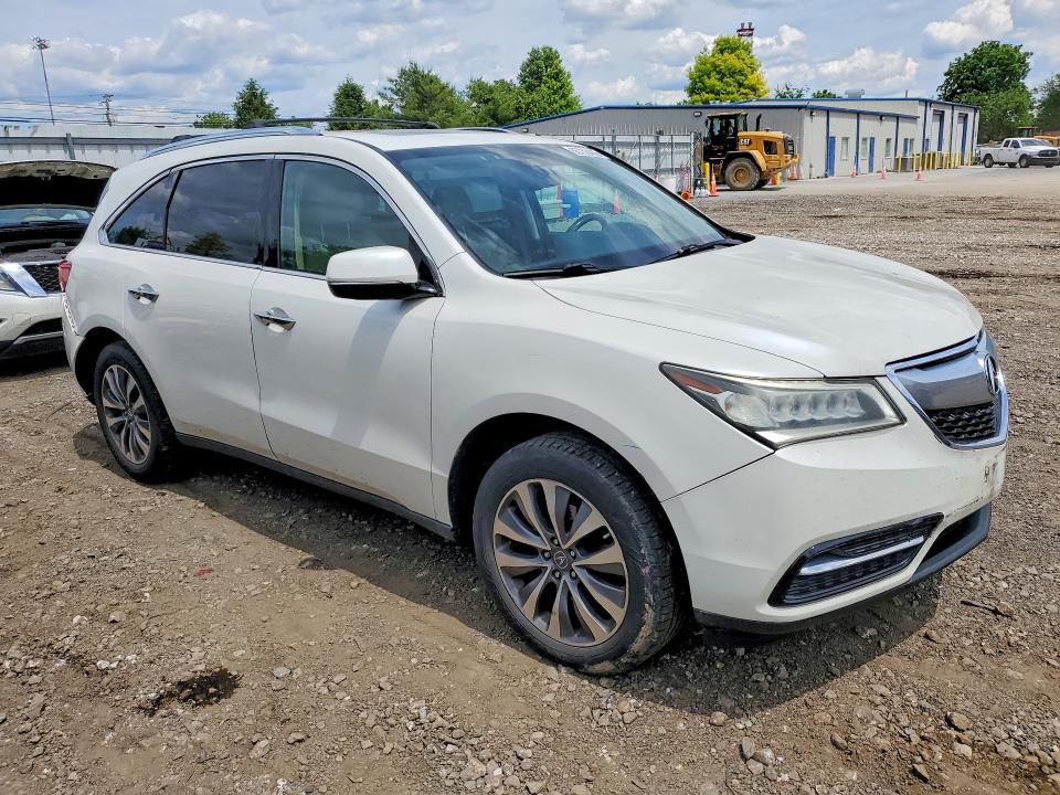 55733426 :رقم المزاد ، 5FRYD4H46EB009377 vin ، 2014 Acura Mdx مزاد بيع