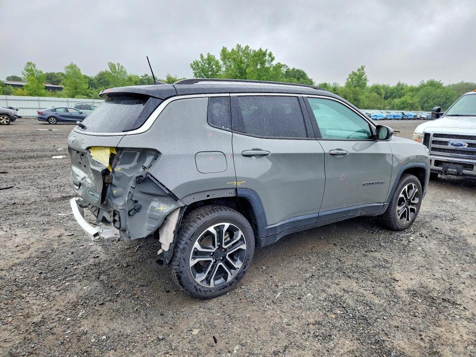 57703936 :رقم المزاد ، 3C4NJDCB2NT111702 vin ، 2022 Jeep Compass مزاد بيع
