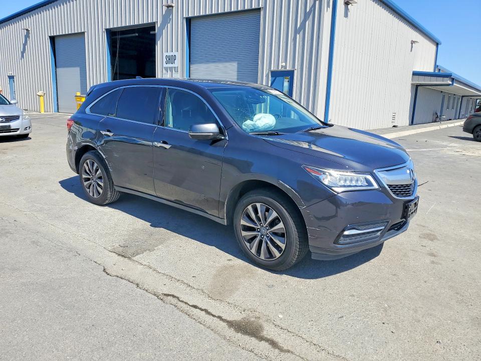 56098926 :رقم المزاد ، 5FRYD3H45EB008148 vin ، 2014 Acura Mdx مزاد بيع