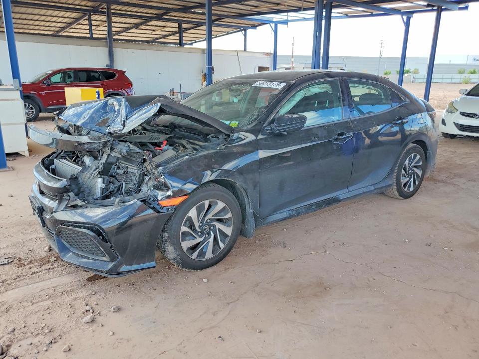 59013176 :رقم المزاد ، SHHFK7H22JU430228 vin ، 2018 Honda Civic مزاد بيع
