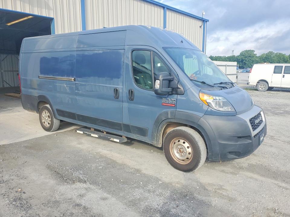 2021 Ram Promaster 3500 მანქანა იყიდება აუქციონზე, vin: 3C6FRVJG7ME503599, აუქციონის ნომერი: 56422926