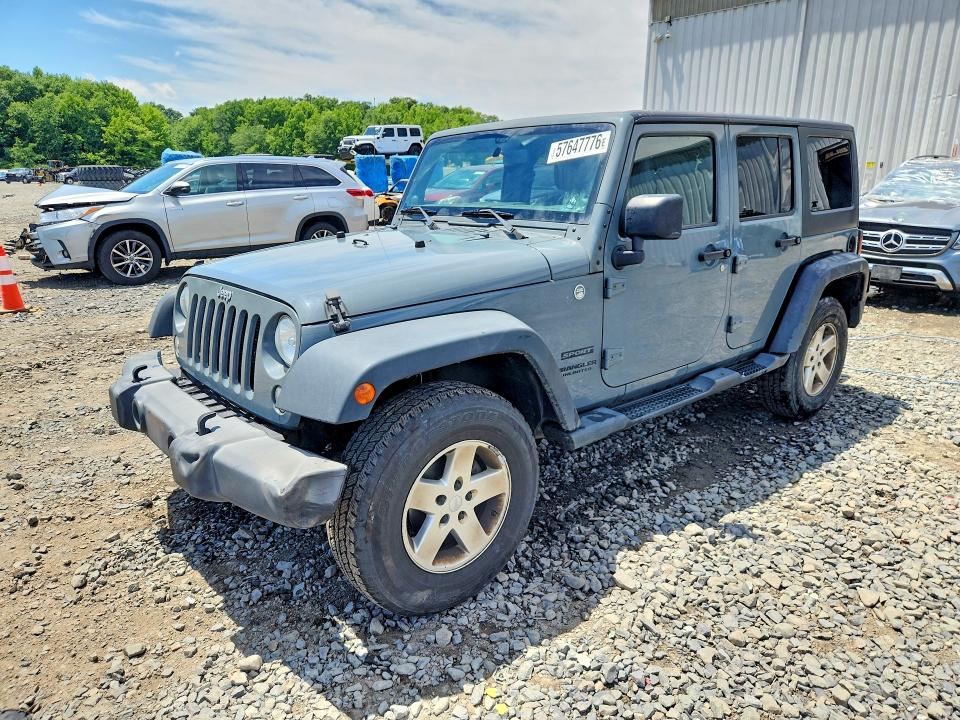 Продаж на аукціоні авто 2014 Jeep Wrangler Unlimited, vin: 1C4BJWDG3EL163389, номер лоту: 57647776