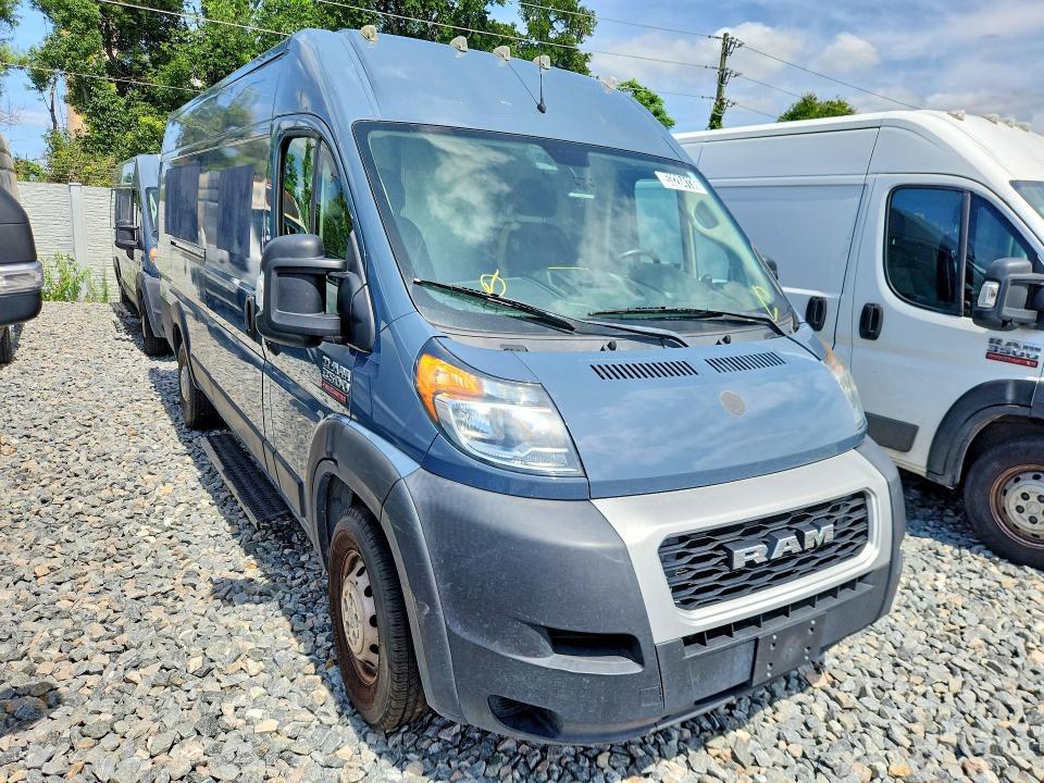 53284136 :رقم المزاد ، 3C6URVJG8LE144740 vin ، 2020 Ram Promaster 3500 مزاد بيع
