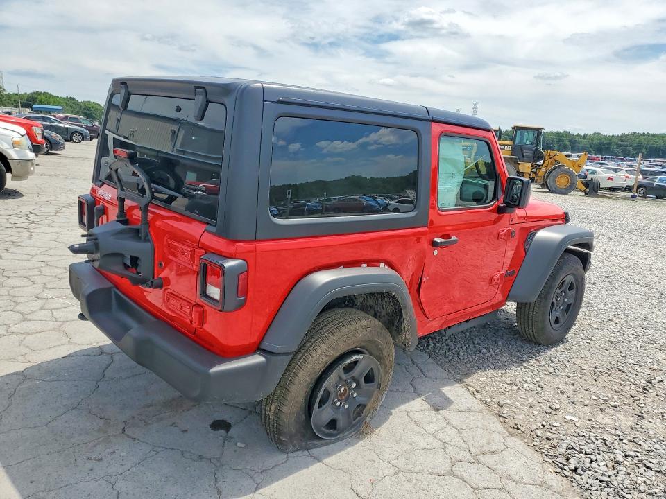55981796 :رقم المزاد ، 1C4PJXAN8TW180585 vin ، 2026 Jeep Wrangler مزاد بيع