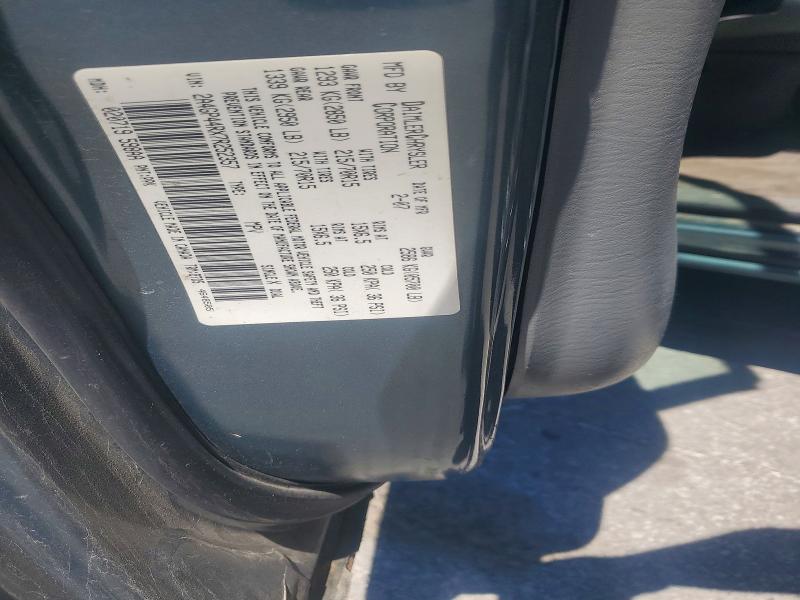 57340666 :رقم المزاد ، 2A4GP44RX7R252357 vin ، 2007 Chrysler Town & Country مزاد بيع