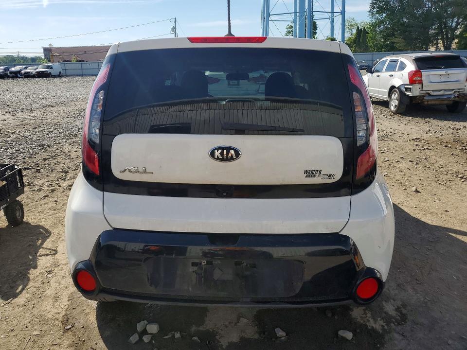 2016 Kia Soul მანქანა იყიდება აუქციონზე, vin: KNDJP3A58G7241107, აუქციონის ნომერი: 56149386