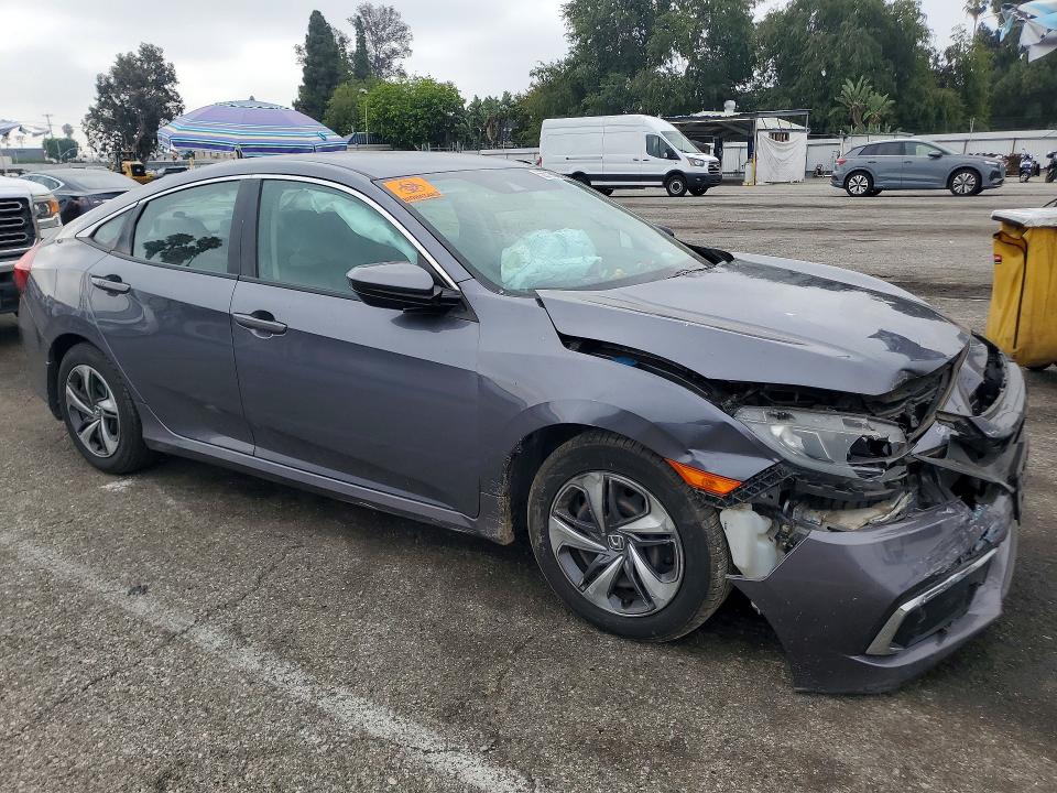 Продаж на аукціоні авто 2020 Honda Civic, vin: 2HGFC2F66LH512887, номер лоту: 55798486