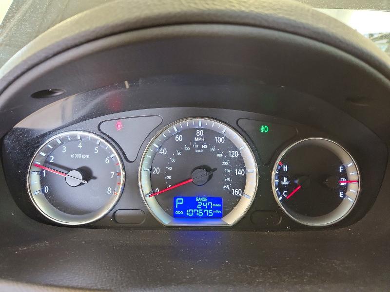 2010 Hyundai Sonata მანქანა იყიდება აუქციონზე, vin: 5NPEU4AC3AH619707, აუქციონის ნომერი: 58987176