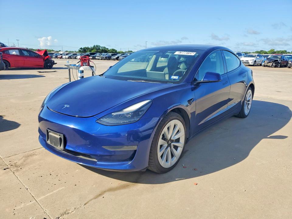 2022 Tesla Model 3 მანქანა იყიდება აუქციონზე, vin: 5YJ3E1EAXNF288317, აუქციონის ნომერი: 57080726