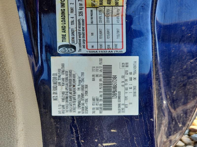 Aukcja sprzedaży 2010 Ford Mustang, vin: 1ZVBP8AN8A5172484, numer aukcji: 58692186