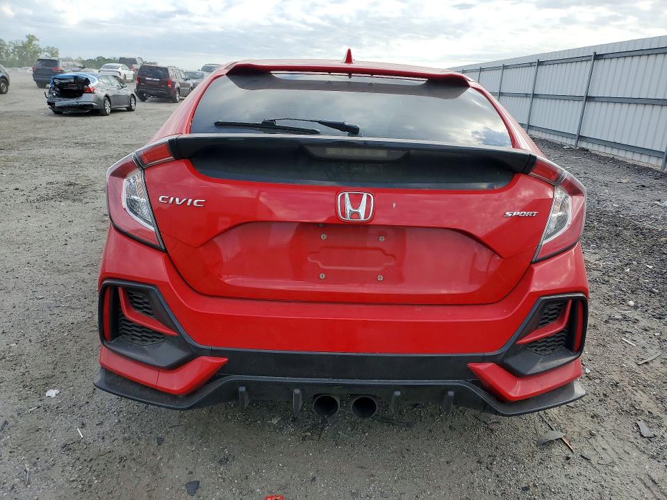 2021 Honda Civic მანქანა იყიდება აუქციონზე, vin: SHHFK7G43MU200222, აუქციონის ნომერი: 55864786