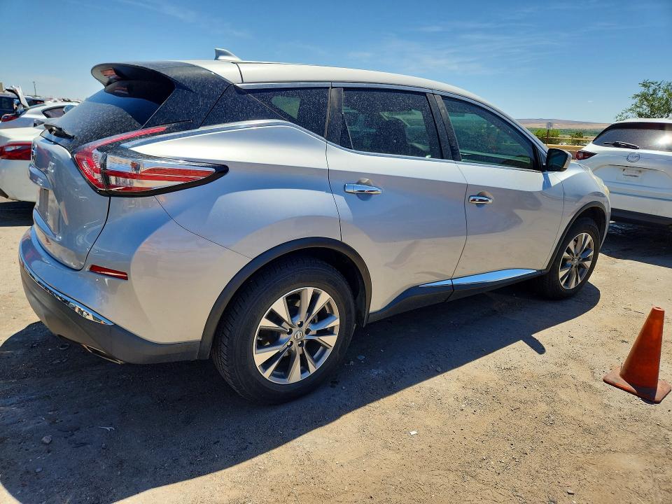2017 Nissan Murano მანქანა იყიდება აუქციონზე, vin: 5N1AZ2MG8HN134133, აუქციონის ნომერი: 57200836