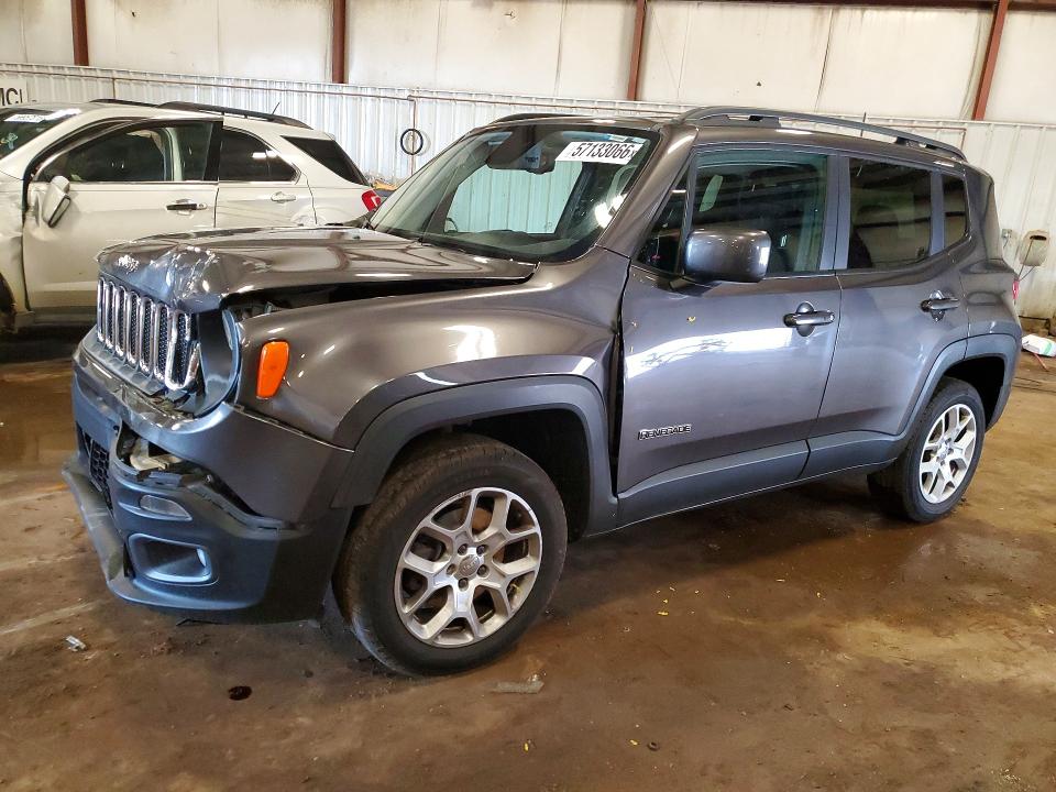 57133066 :رقم المزاد ، ZACCJBBBXHPE64939 vin ، 2017 Jeep Renegade مزاد بيع