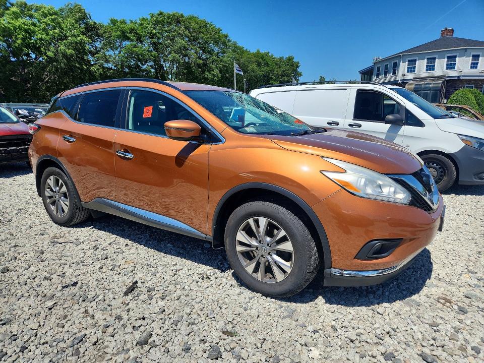 2016 Nissan Murano მანქანა იყიდება აუქციონზე, vin: 5N1AZ2MH2GN119912, აუქციონის ნომერი: 56504396