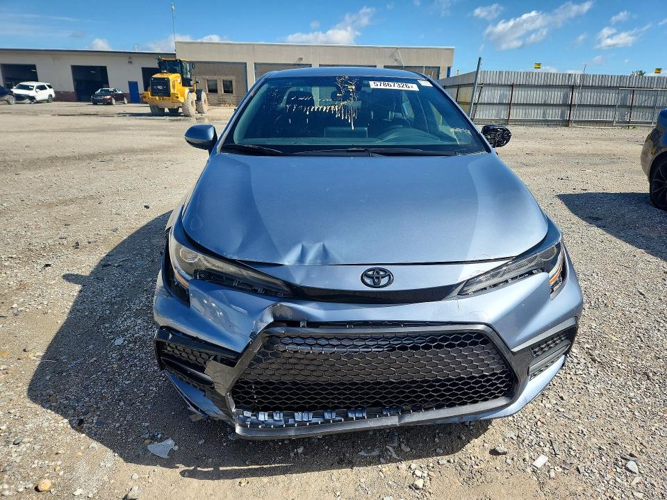 2021 Toyota Corolla მანქანა იყიდება აუქციონზე, vin: 5YFS4MCE1MP095577, აუქციონის ნომერი: 57867326