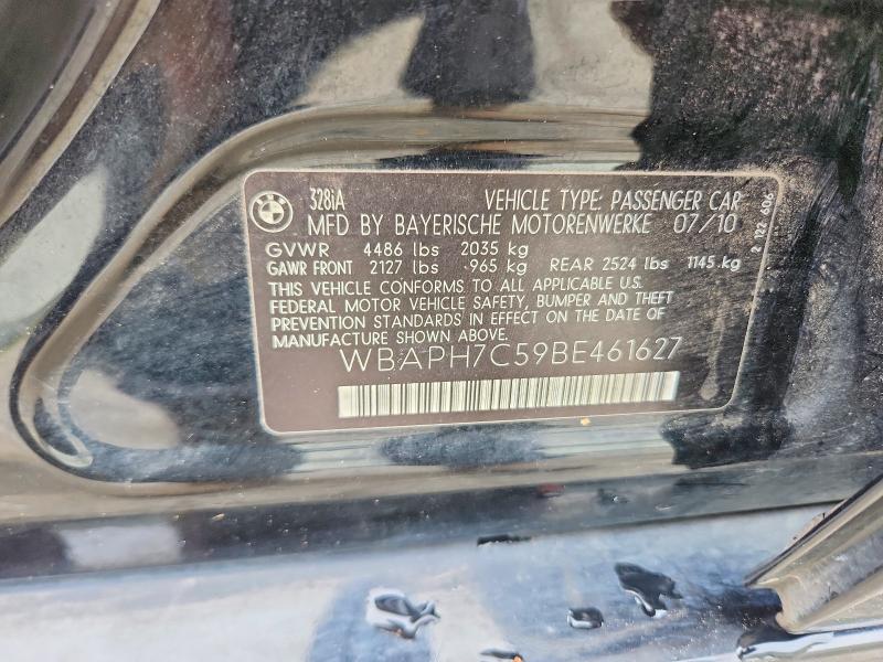 Продажа на аукционе авто 2011 Bmw 328, vin: WBAPH7C59BE461627, номер лота: 58142786