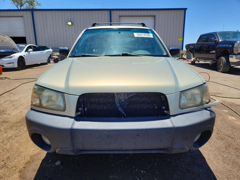 2005 Subaru Forester მანქანა იყიდება აუქციონზე, vin: JF1SG63655H742805, აუქციონის ნომერი: 56474596