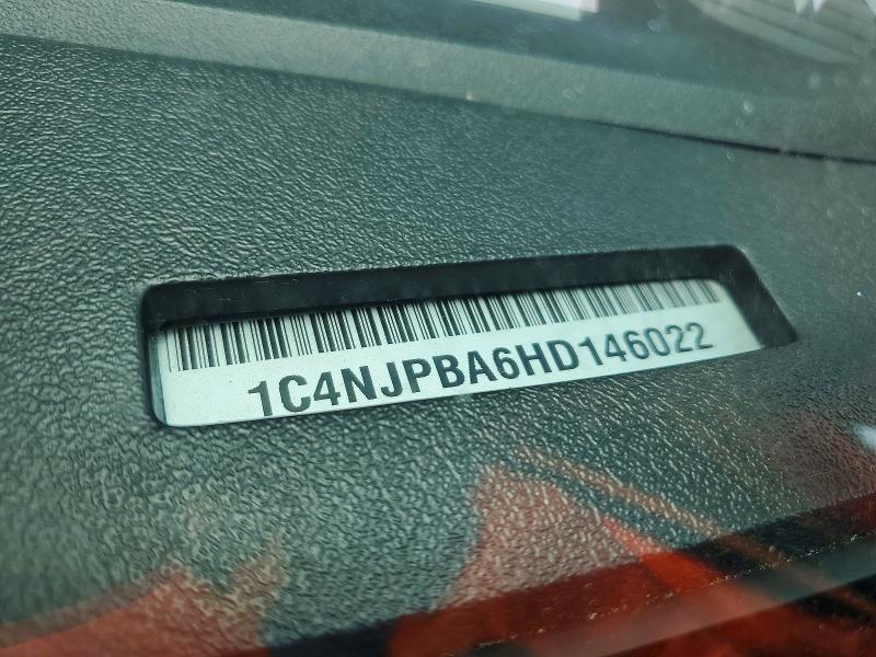 Aukcja sprzedaży 2017 Jeep Patriot, vin: 1C4NJPBA6HD146022, numer aukcji: 58651906