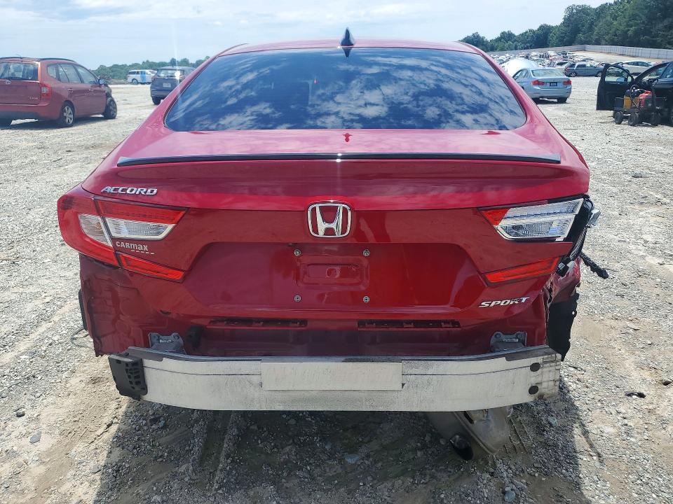57521506 :رقم المزاد ، 1HGCV1F37NA058714 vin ، 2022 Honda Accord مزاد بيع