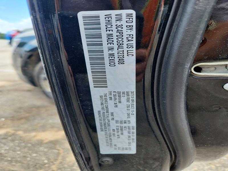 56697266 :رقم المزاد ، 3C4PDCGB4LT272408 vin ، 2020 Dodge Journey مزاد بيع