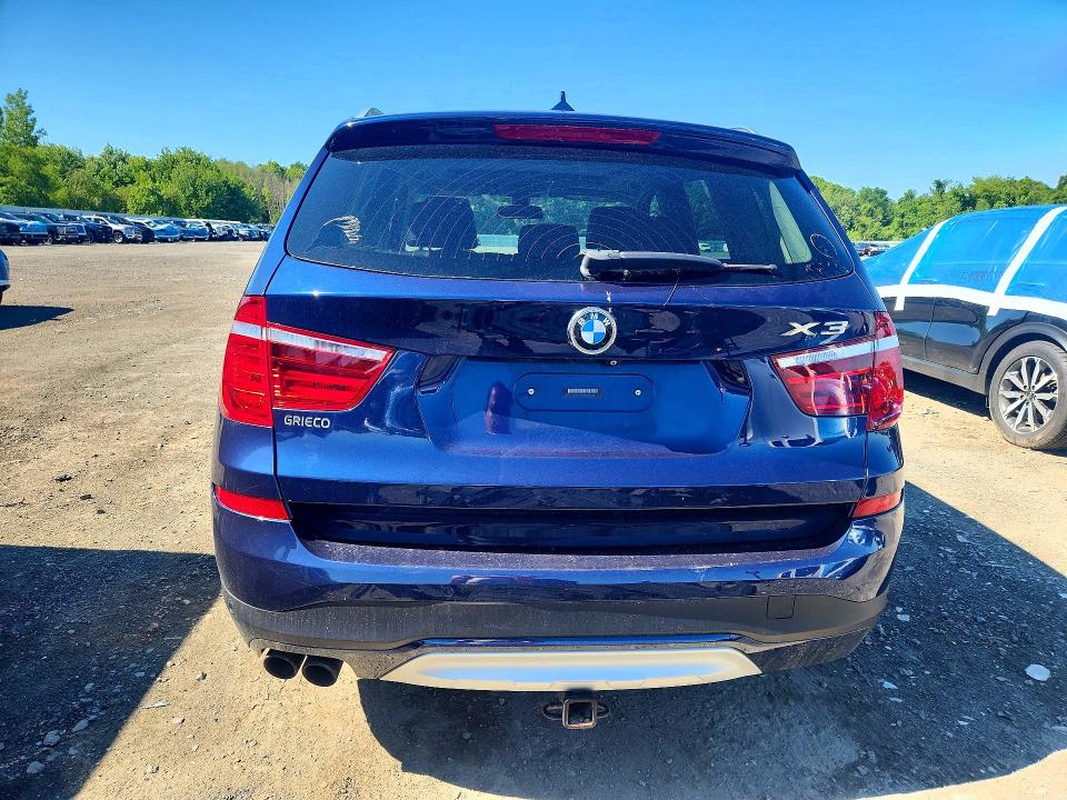 2016 Bmw X3 მანქანა იყიდება აუქციონზე, vin: 5UXWX9C54G0D67268, აუქციონის ნომერი: 56058396