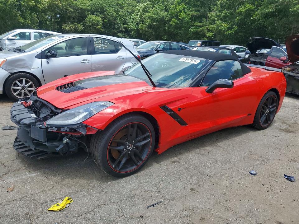 Продажа на аукционе авто 2016 Chevrolet Corvette, vin: 1G1YL3D7XG5117304, номер лота: 57968926