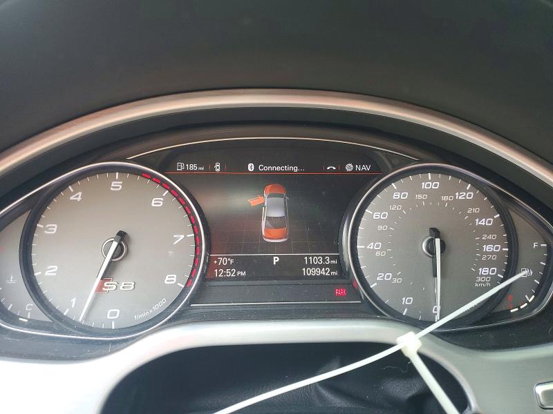 2013 Audi S8 მანქანა იყიდება აუქციონზე, vin: WAUD2AFD1DN026673, აუქციონის ნომერი: 56895176