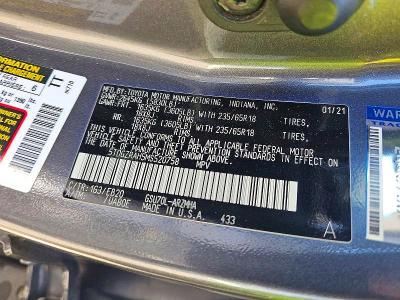 2021 Toyota Highlander მანქანა იყიდება აუქციონზე, vin: 5TDGZRAH5MS520758, აუქციონის ნომერი: 59200826