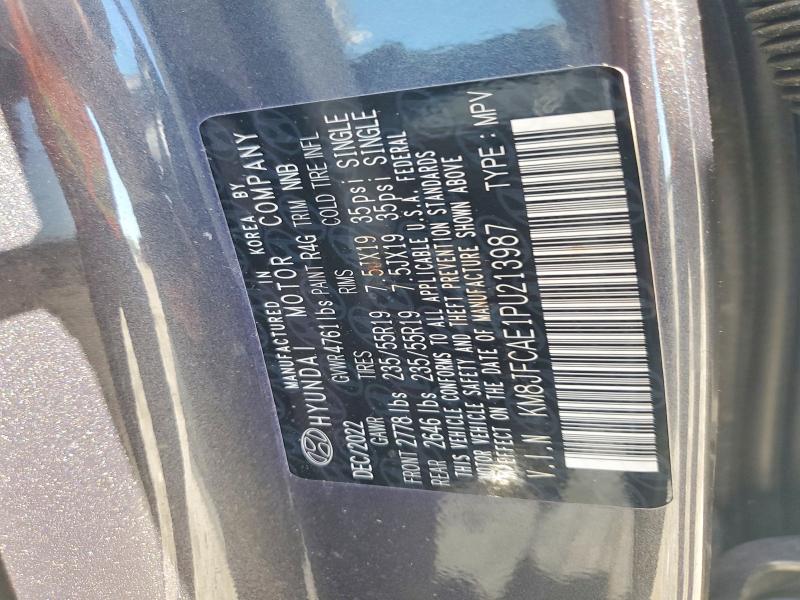 Продажа на аукционе авто 2023 Hyundai Tucson, vin: KM8JFCAE1PU213987, номер лота: 58756876