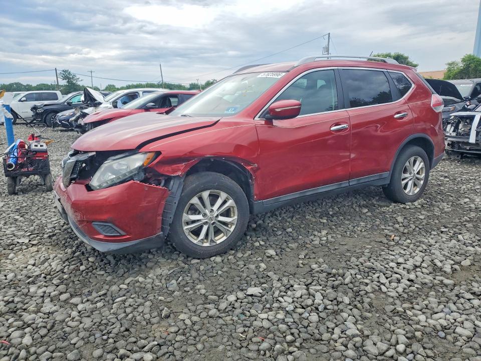 57825996 :رقم المزاد ، 5N1AT2MK7EC847943 vin ، 2014 Nissan Rogue مزاد بيع