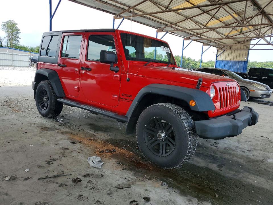 Продажа на аукционе авто 2016 Jeep Wrangler Unlimited, vin: 1C4BJWKG6GL107534, номер лота: 58270146