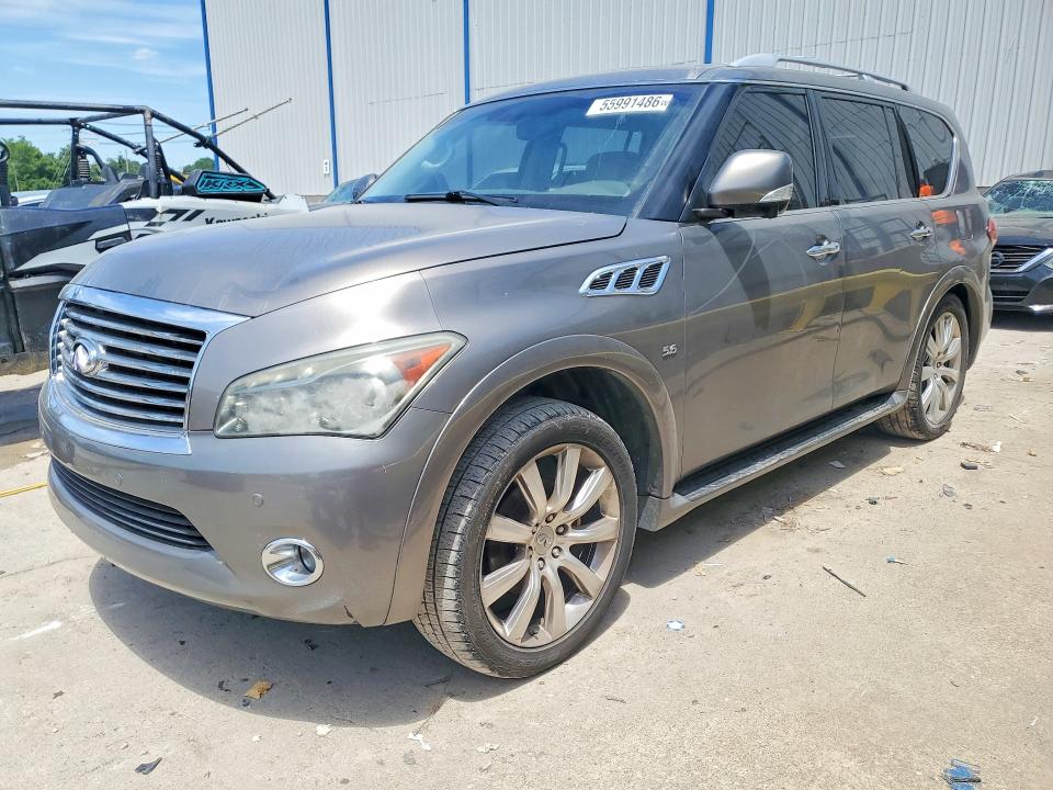 Auction sale of the 2014 Infiniti Qx80, vin: JN8AZ2NE8E9067060, lot number: 55991486