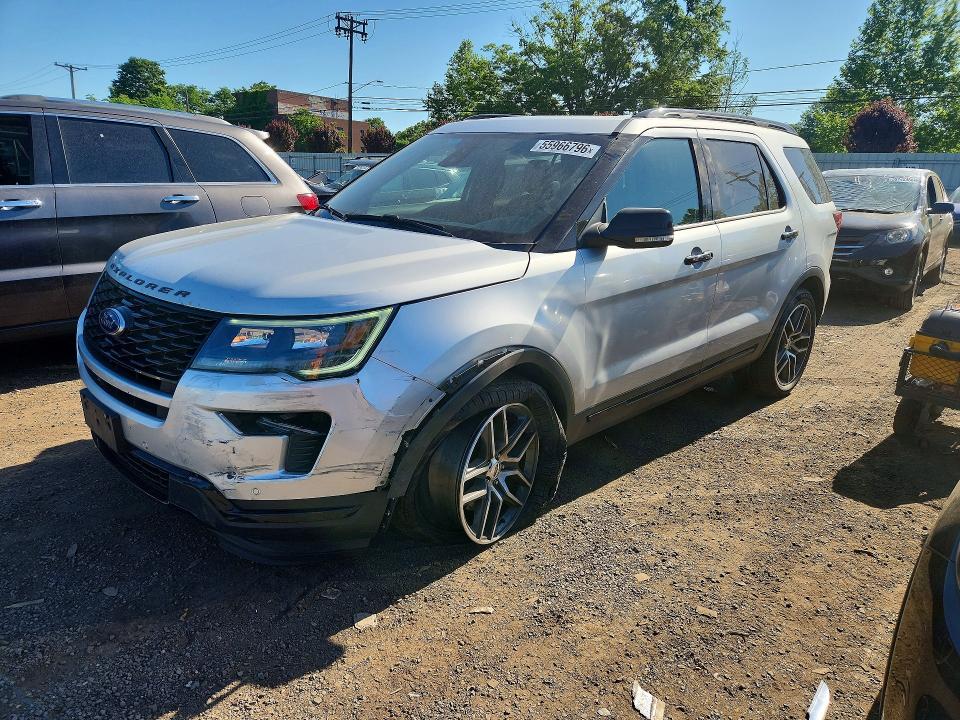 Auction sale of the 2018 Ford Explorer, vin: 1FM5K8GT4JGA95133, lot number: 55966796