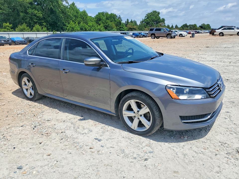58182286 :رقم المزاد ، 1VWBH7A32DC125179 vin ، 2013 Volkswagen Passat مزاد بيع
