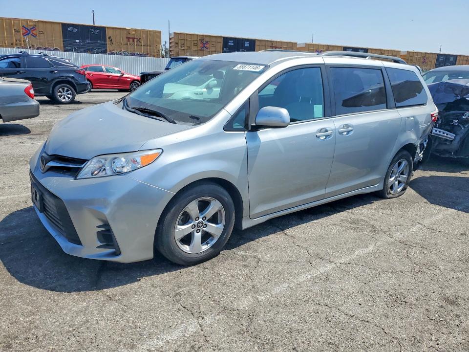 Aukcja sprzedaży 2019 Toyota Sienna, vin: 5TDKZ3DC5KS993841, numer aukcji: 55671146