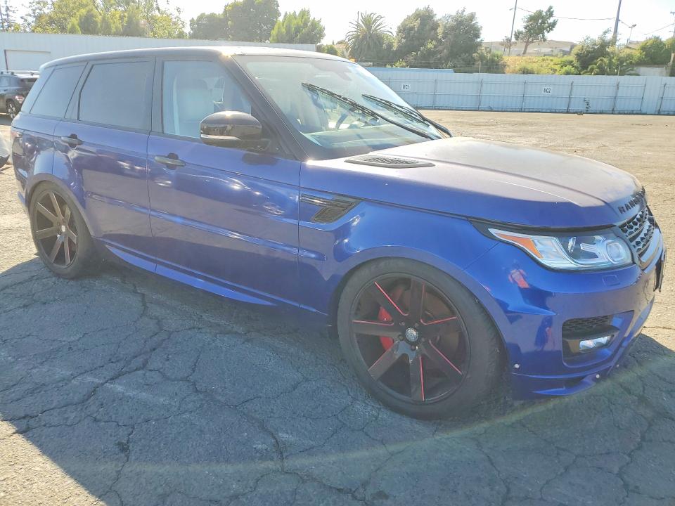 2014 Land Rover Range Rover Sport მანქანა იყიდება აუქციონზე, vin: SALWV2TF7EA344605, აუქციონის ნომერი: 56362876