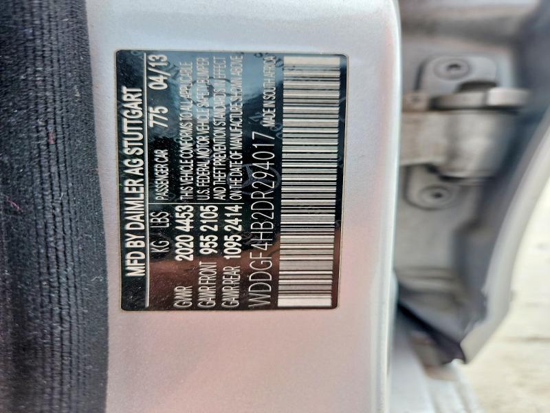 2013 Mercedes-benz C მანქანა იყიდება აუქციონზე, vin: WDDGF4HB2DR294017, აუქციონის ნომერი: 57132886