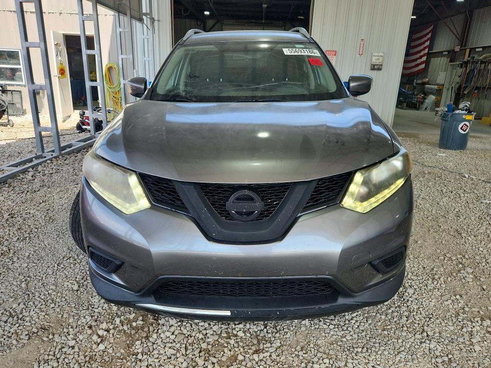 2016 Nissan Rogue მანქანა იყიდება აუქციონზე, vin: KNMAT2MV9GP594196, აუქციონის ნომერი: 55693186