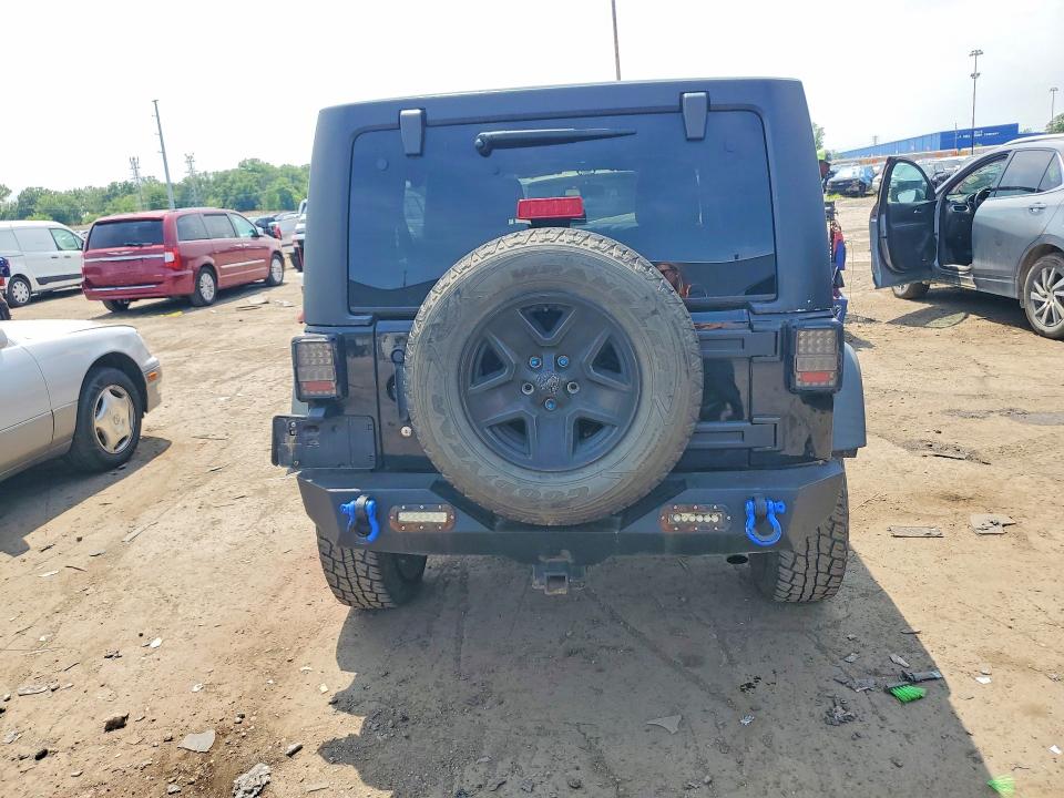56172476 :رقم المزاد ، 1C4BJWDG1EL200701 vin ، 2014 Jeep Wrangler Unlimited مزاد بيع
