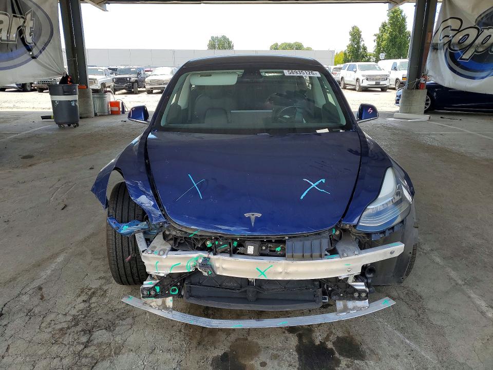 2019 Tesla Model 3 მანქანა იყიდება აუქციონზე, vin: 5YJ3E1EA4KF326328, აუქციონის ნომერი: 58935126