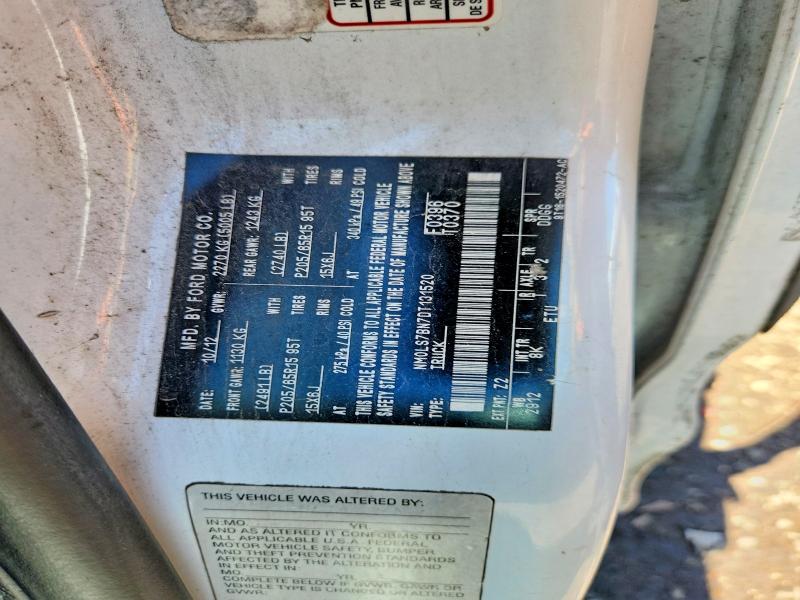 2013 Ford Transit Connect მანქანა იყიდება აუქციონზე, vin: NM0LS7BN7DT131520, აუქციონის ნომერი: 56753416