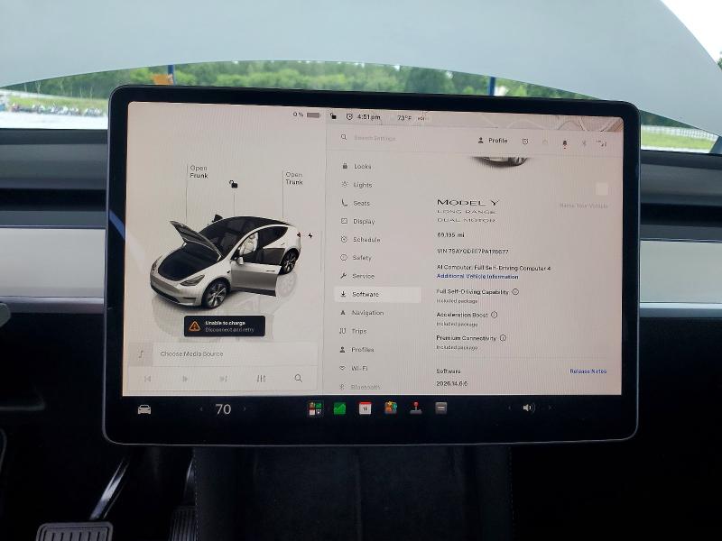 Aukcja sprzedaży 2023 Tesla Model Y, vin: 7SAYGDEE7PA176677, numer aukcji: 57031636