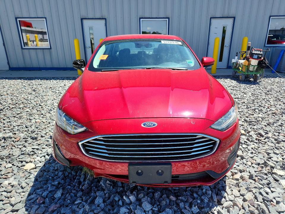 57437216 :رقم المزاد ، 3FA6P0LU1LR123188 vin ، 2020 Ford Fusion مزاد بيع