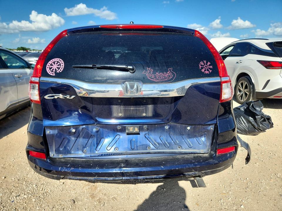 56169316 :رقم المزاد ، 3CZRM3H53GG701080 vin ، 2016 Honda Cr-v مزاد بيع
