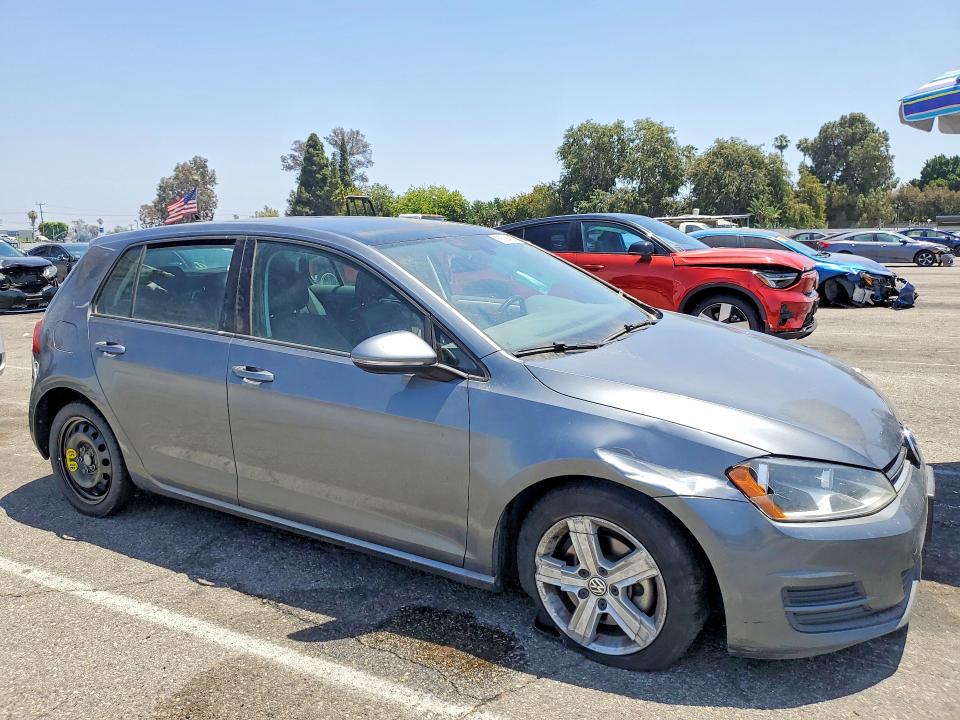 2017 Volkswagen Golf მანქანა იყიდება აუქციონზე, vin: 3VW217AU0HM052573, აუქციონის ნომერი: 55594226