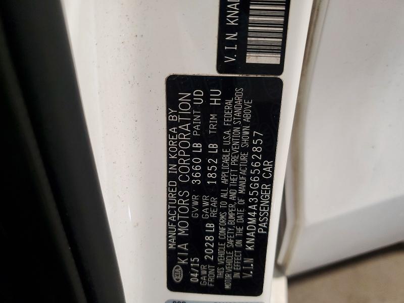 Aukcja sprzedaży 2016 Kia Rio, vin: KNADM4A35G6562857, numer aukcji: 56070846