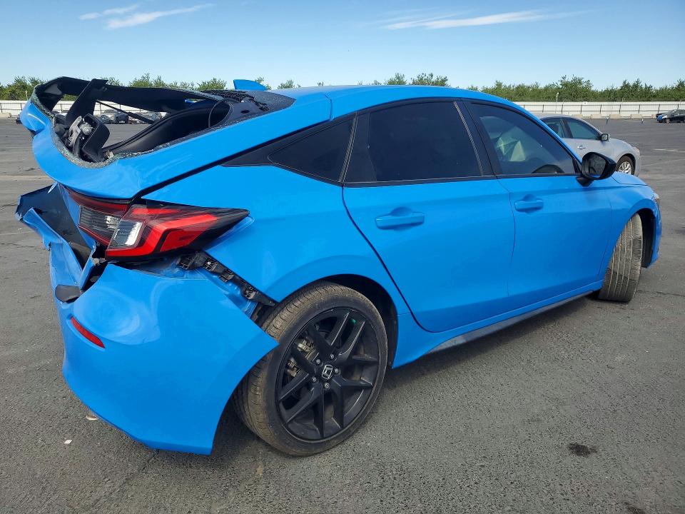 2022 Honda Civic მანქანა იყიდება აუქციონზე, vin: 19XFL2H83NE006378, აუქციონის ნომერი: 58942896