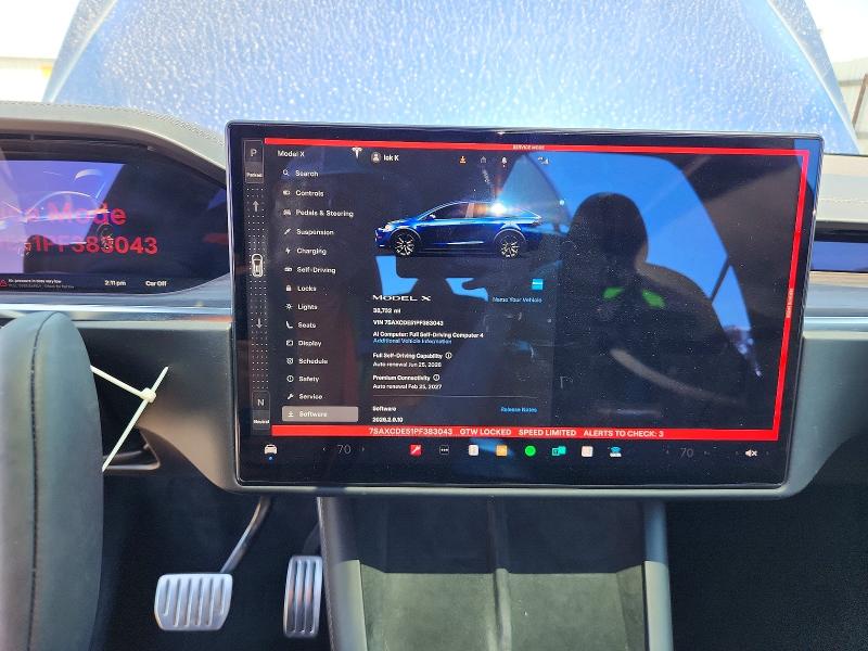Продажа на аукционе авто 2023 Tesla Model X, vin: 7SAXCDE51PF383043, номер лота: 57538936