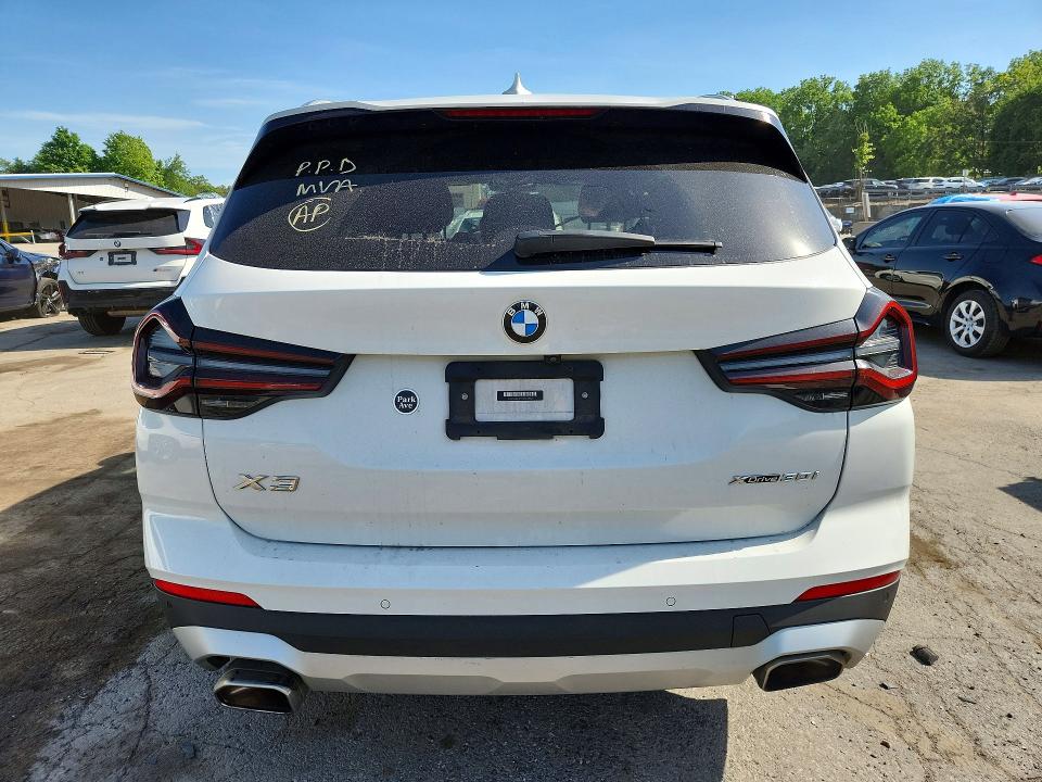 Aukcja sprzedaży 2022 Bmw X3, vin: 5UX53DP07N9K64960, numer aukcji: 56170816